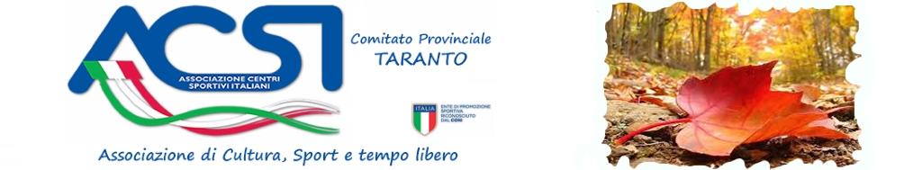 ACSI – Comitato Provinciale Taranto